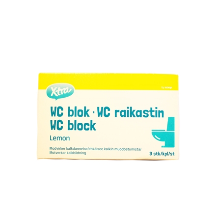 x-tra WC Blok 3 stk