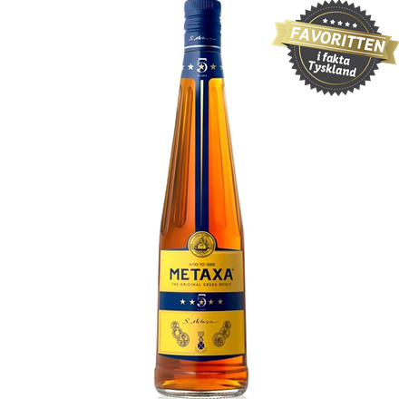 Metaxa 5 Stjernet 38% 0,7 l