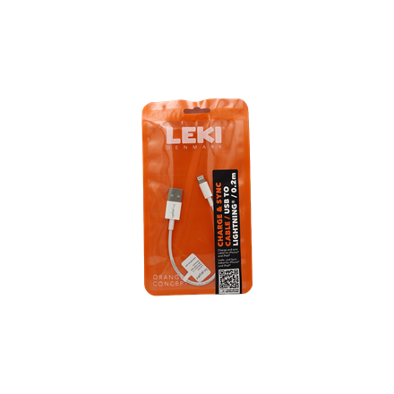 Leki bycph Cable USB to Lightning 0,2 m Kabel
