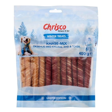 Chrisco - WLE Knasemix kylling, and & fisk 400 g