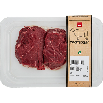 Coop Tykstegsbøffer 300 g