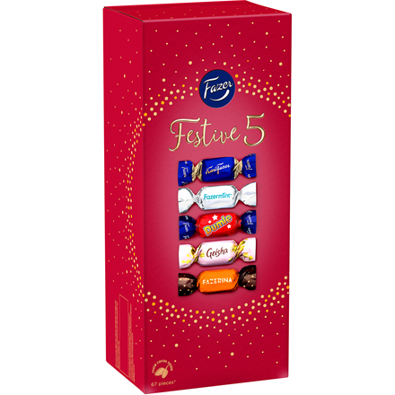 Fazer Festive 5 Box 500g