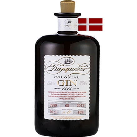 Tranquebar Colonial Gin 45% 0,7 l
