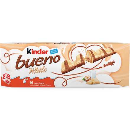 Ferrero Kinder Bueno White 8-pak 312 g