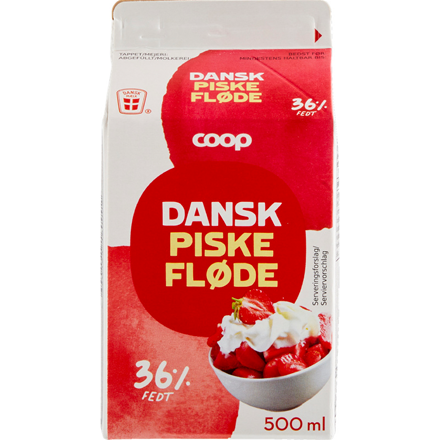 Coop Piskefløde 500 ml