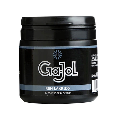 Ga-Jol Cupholder Ren Lakrids 100 g