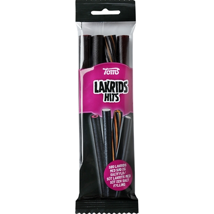 Toms Go'e Stænger Lakrids Hits 100 g