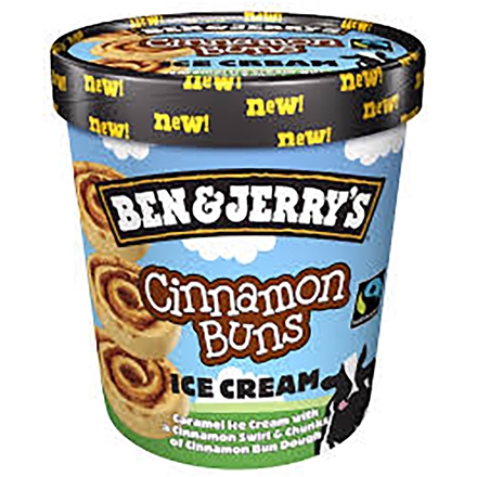 Ben-Jerrys Cinnamon Buns 500 ml