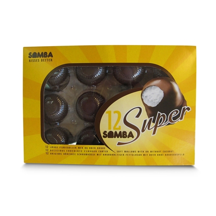 Samba Mega Schoko 12-pak 540 g