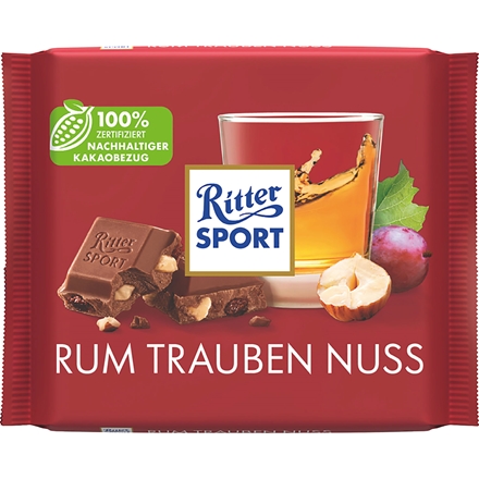 Ritter Sport Rum Traube Nuss 100 g