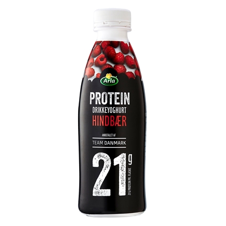 Proteindrik Hindbær 0,5l
