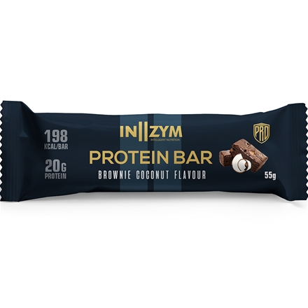 INZYM Protein Bar Brownie Kokosnød 55 g