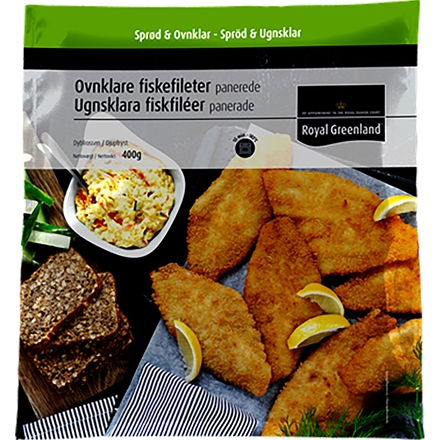 Royal Greenland Panerede Fiskefilet 400g