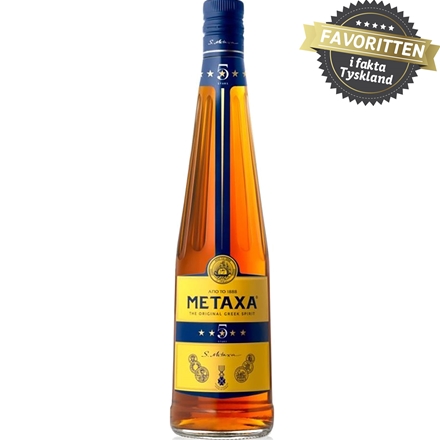 Metaxa 5 Stjernet 38% 0,7 l
