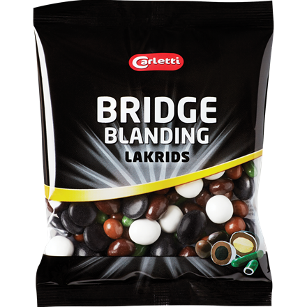 Carletti Bridge Mix Lakrids 190 g