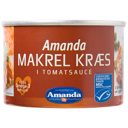 Amanda MSC Makrelkræs 190 g