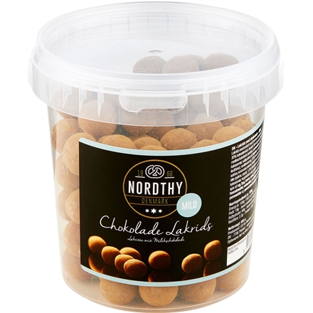 Nordthy Lakridskugler Mild 500 g