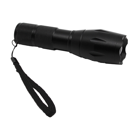 Lommelygte i Alu m Zoom 5 Funkt.