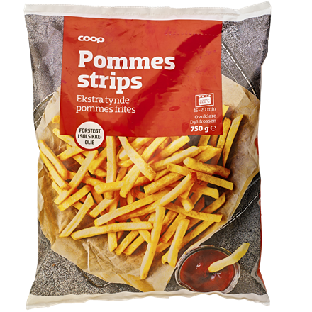 Pommes Strips 750 g