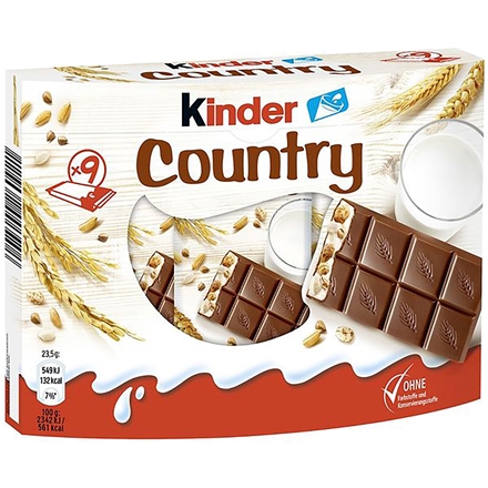 Ferrero Kinder Country 9-pak  211,5 g