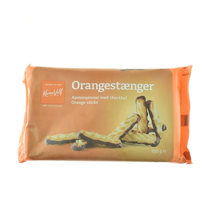 Karen Volf Orangestænger 150 g