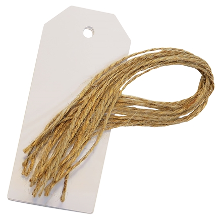 Gavemærker Manilla Hvid 10 Stk 