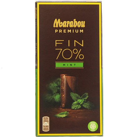 Marabou Premium Dark Mint 70% 100 g