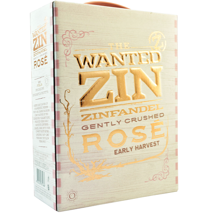 The Wanted Zin Zinfandel Rosé 3 l