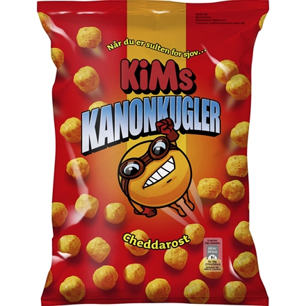 Kims Chips Kanonkugler 135 g 