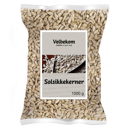 Velbekom Solsikkekerner 1000 g