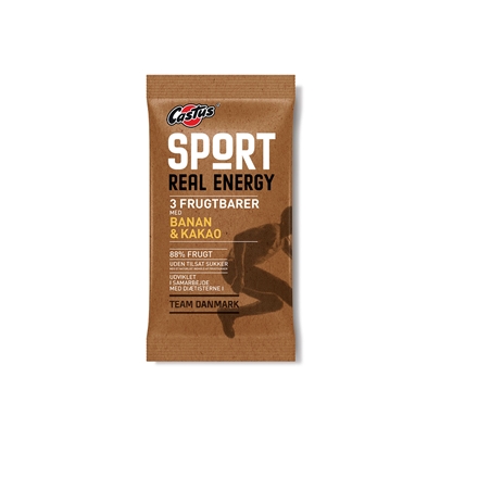 Castus Sportsbar Banan-kakao 3x25gr