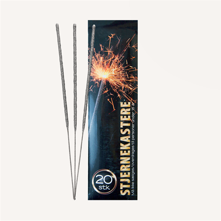Stjernekastere 17cm 20-pak