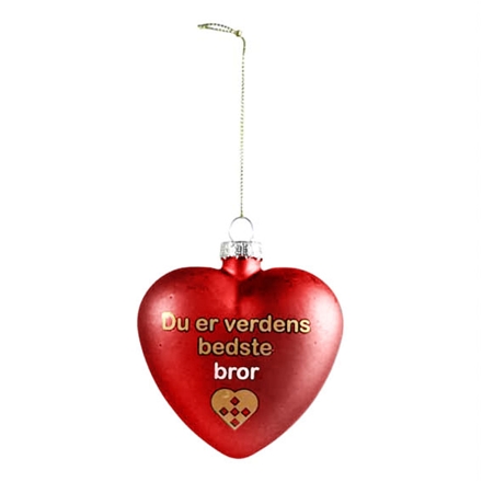 Hjerte Verdens Bedste Bror