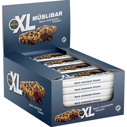 Nordthy Müsli Bar Classic Mørk Choko 24 x 50g
