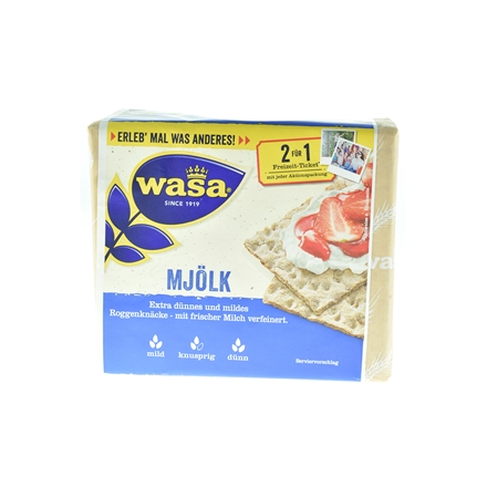 WASA Knäcke Mjölk 230 g