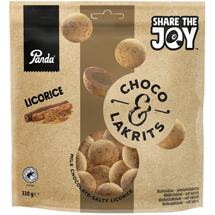 Panda Choco & Lakrids 330 g