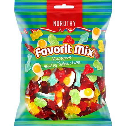 Nordthy Favorit Mix 800 g