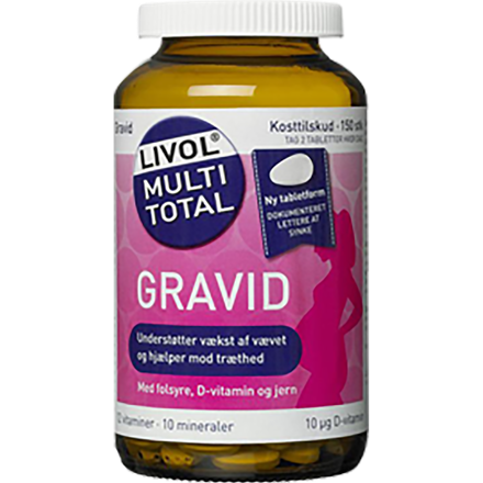 Livol MT Gravid 150 stk