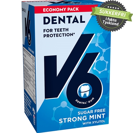 V6 Dental Strong Mint 70 g