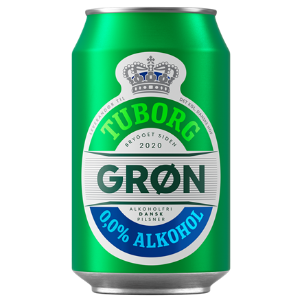 Tuborg NUL 0,0% 24x0,33 l