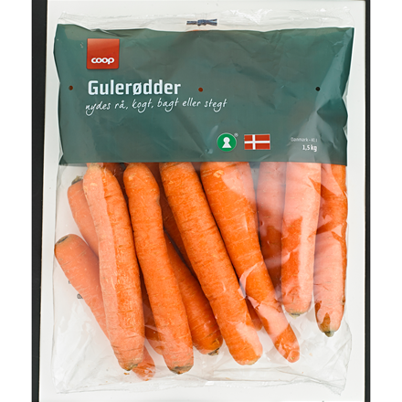 Gulerødder 1,5 kg