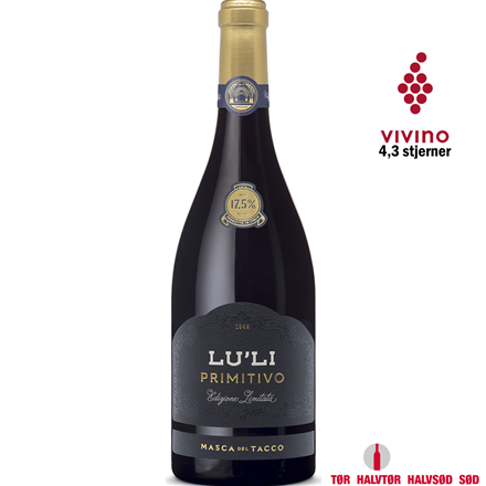 Masca Del Tacco Lu´li Primitivo Edizione Limitata 0,75l