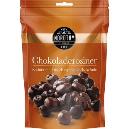 Nordthy Chokolade Rosiner 125 g