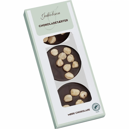 Jakobsen Tærter Mørk Chokolade 75 g