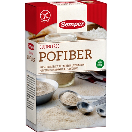 Semper Glutenfri Pofiber 125 g