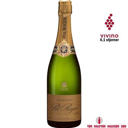 Pol Roger Rich Demi Sec 0,75 l