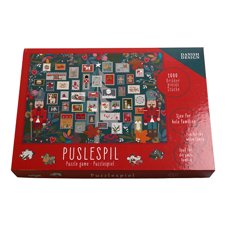Jule Puslespil med 1000 Brikker
