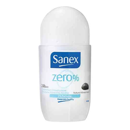 Sanex Deo Roll-On Zero Parfumefri 50 ml