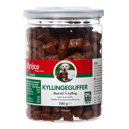 Chrisco - Kyllingeguffer Bøtte 200 g