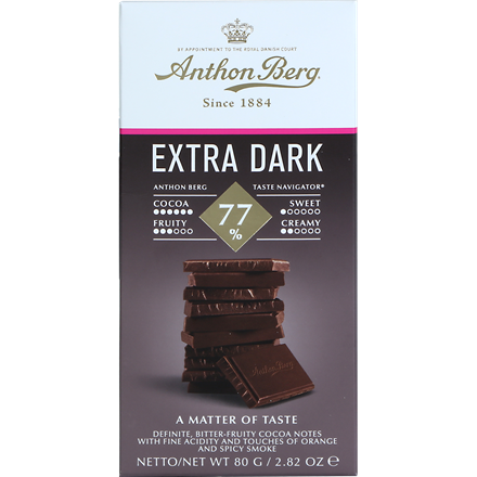 Anthon Berg Extra Dark 77% 80 g